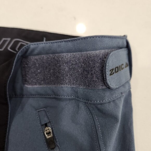 Zoic Navaeh 7 Shorts Womens Medium Blue Zip Pockets Stretch Adjustable Waist - Picture 4 of 12